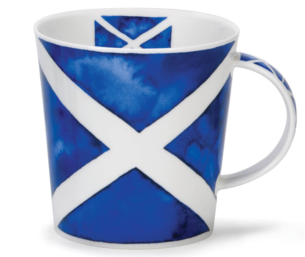 Dunoon Saltire Cairngorm Shape 16.2 Ounce Bone China Mug