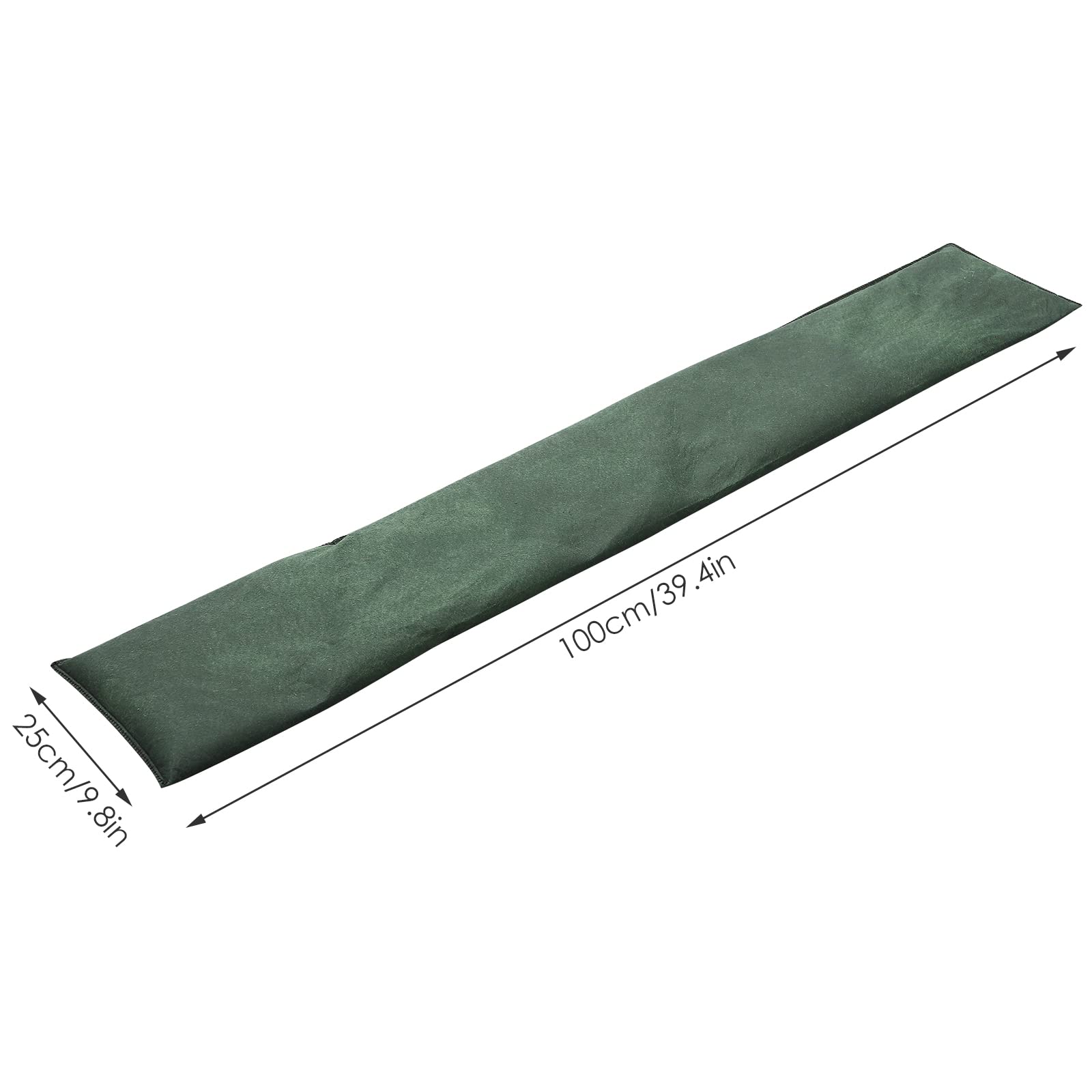 attivate dall'acqua 2Pcs sacchetti di sabbia senza sabbia per inondazioni barriere di inondazione per barriere d'acqua domestiche per inondazioni riutilizzabili per la (25X100CM)