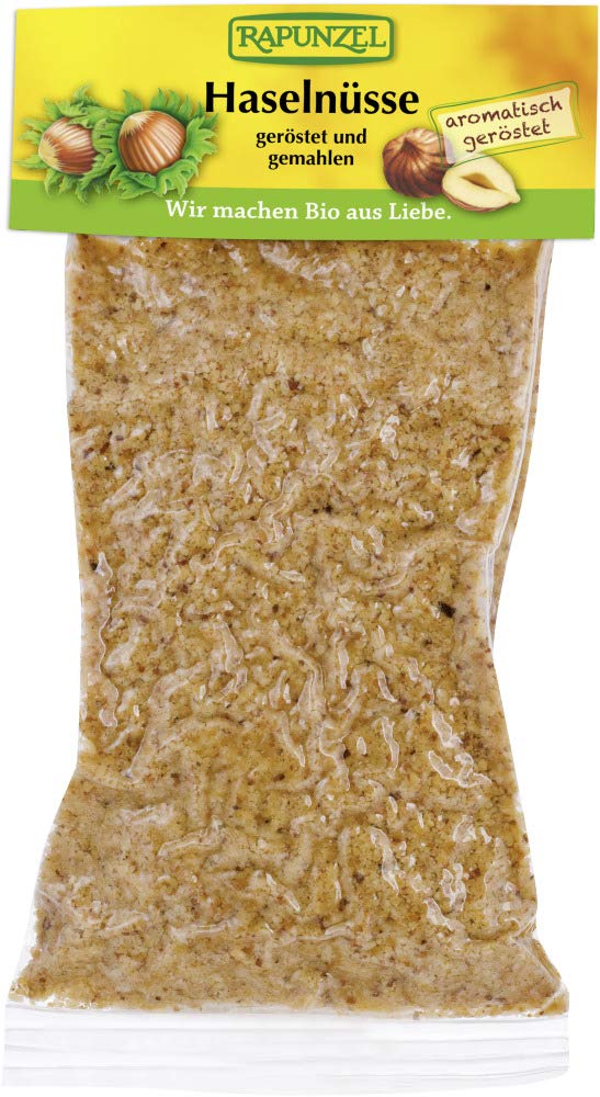 Rapunzel Bio Haselnüsse geröstet, gemahlen (6 x 125 gr)