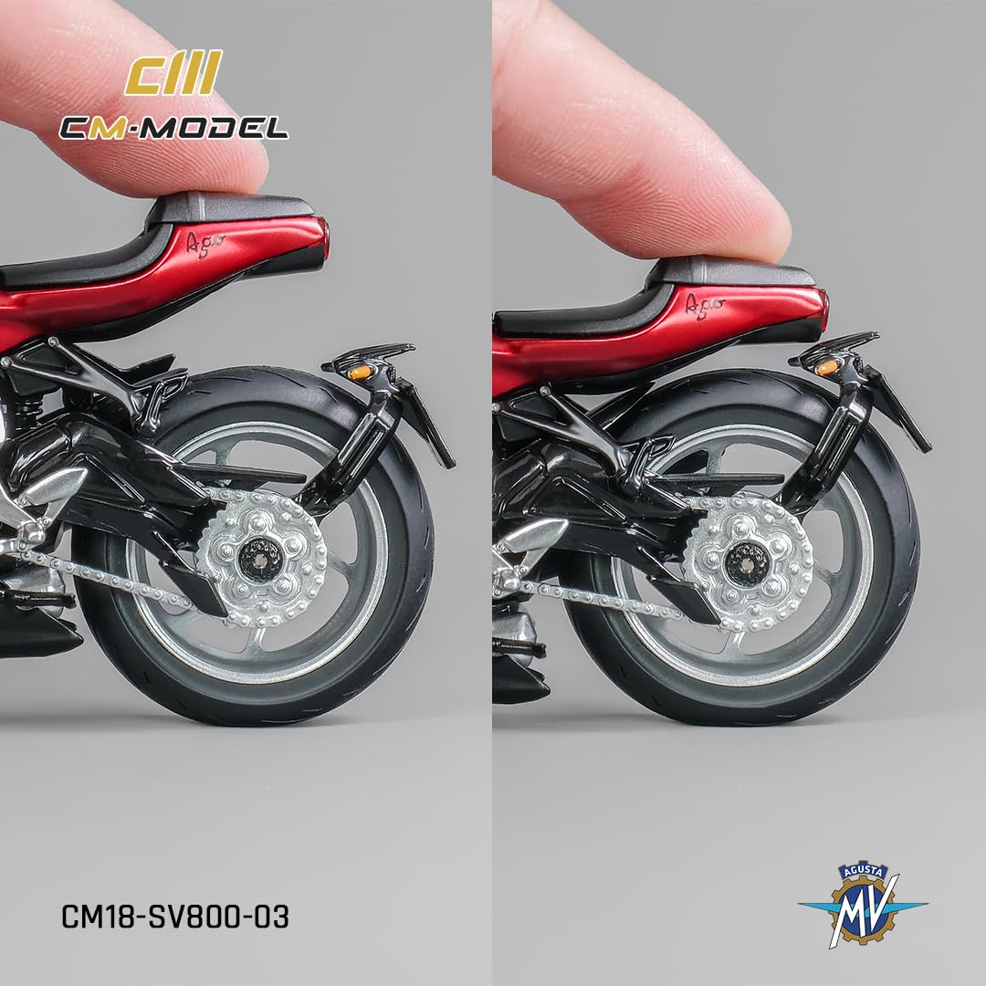 Amazon | CM MODEL 1/18 MVアグスタ Superveloce 800 2022 レッド