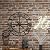 Okydoky Peel and Stick Brown Brick Wallpaper, Self-Adhesive Wallpaper, Vinyl Waterproof Vintage Wallpaper, Self-Sticking Wallpaper, Contact Paper for House Decoration, No.57103-10