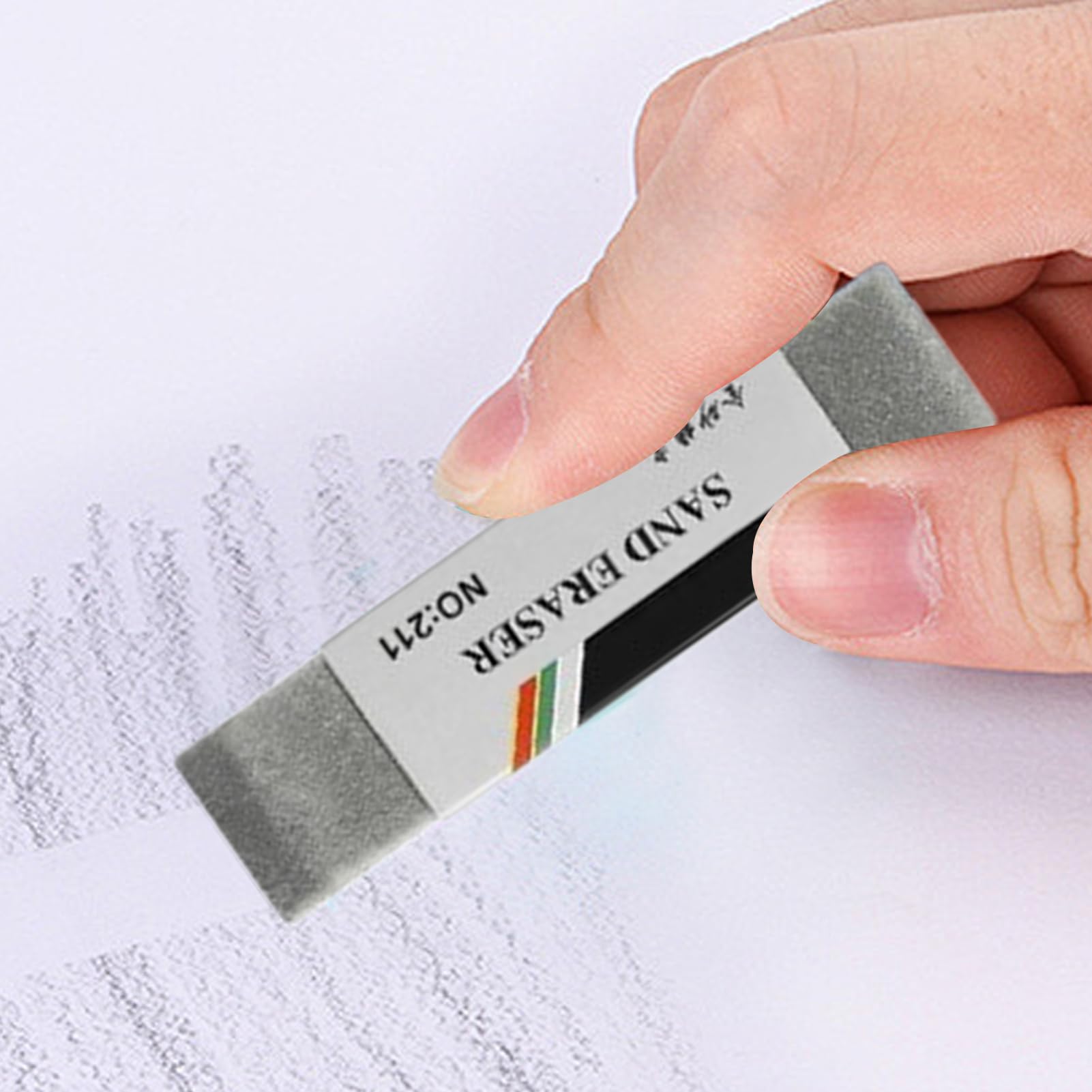 Inchiostro per cancellare penna 3 pezzi 6,5 x 1,5 cm strumento di correzione colorata riutilizzabile cancelleria