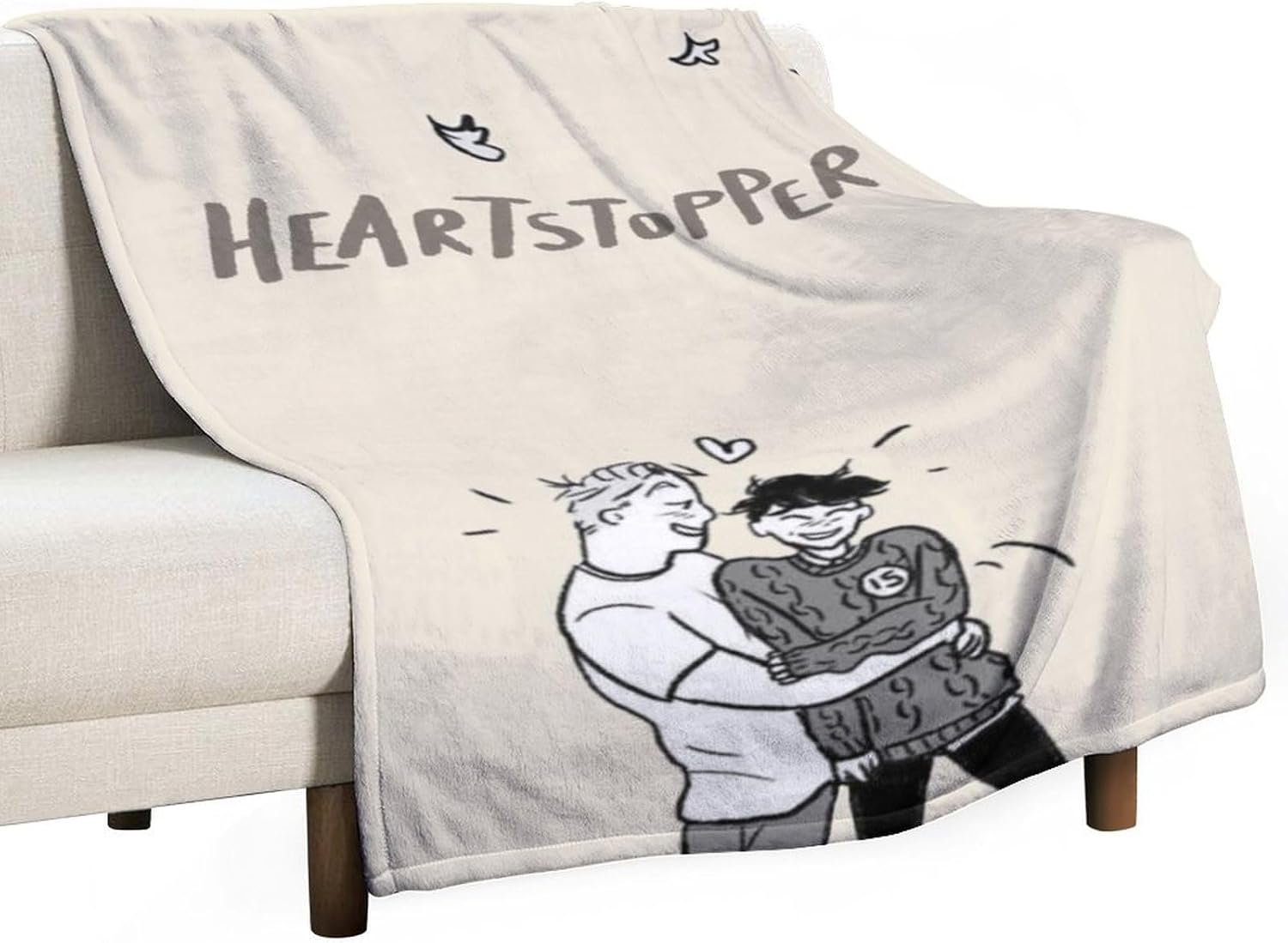 Heartstopper Blanket Super Soft Cozy Throw Blanket