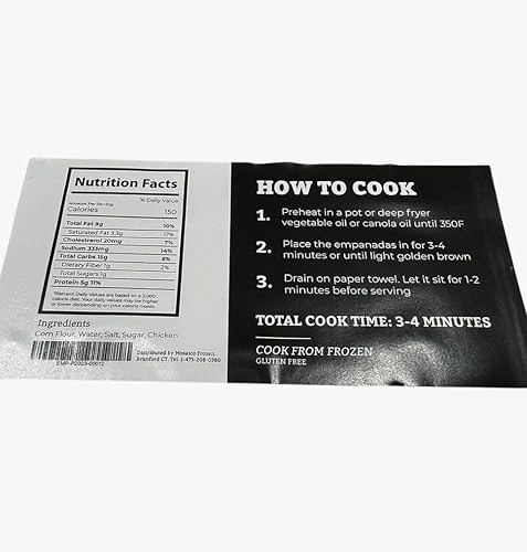 Miniatura 2 de Mosaico Mini empanadas congeladas sin gluten por Mosaico Venezuelan Cuisine (48 unidades) (pollo)