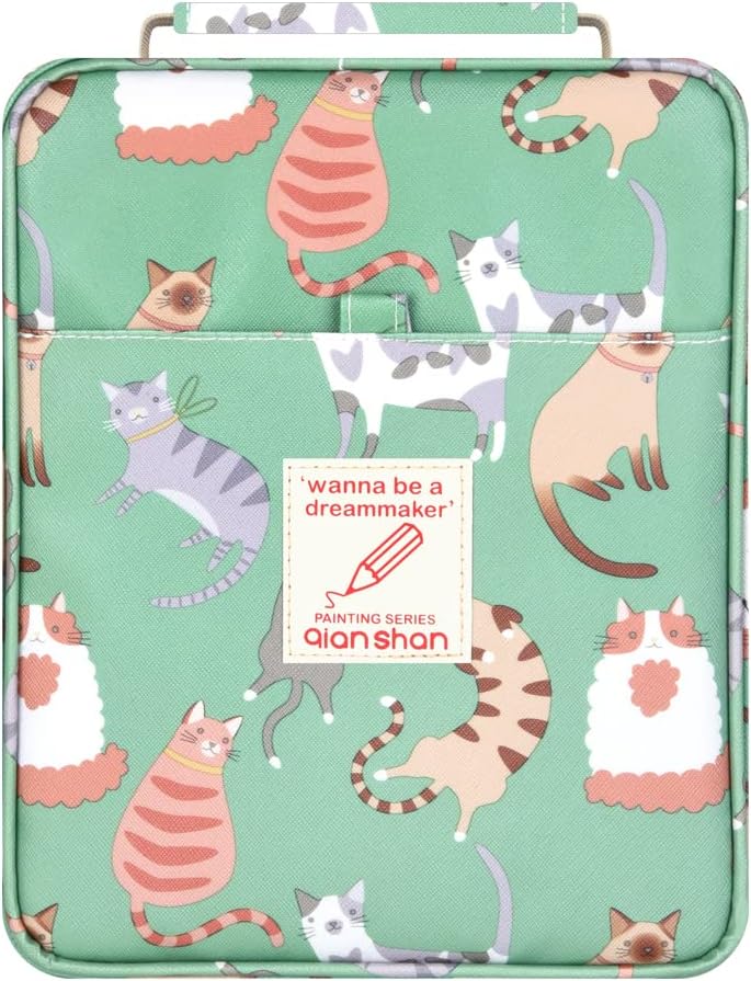 qianshan Pencil Case Holder Slot Holds 202 Colored