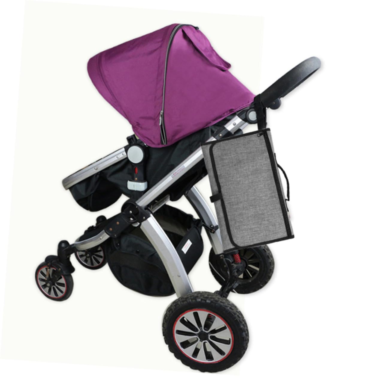 Almohadilla para Pañales Cambiador de Pañales Portátil Tapete Agua Bebe Alfombra Agua Bebe para Viajes y Hogar Plegable y Fácil de Transportar