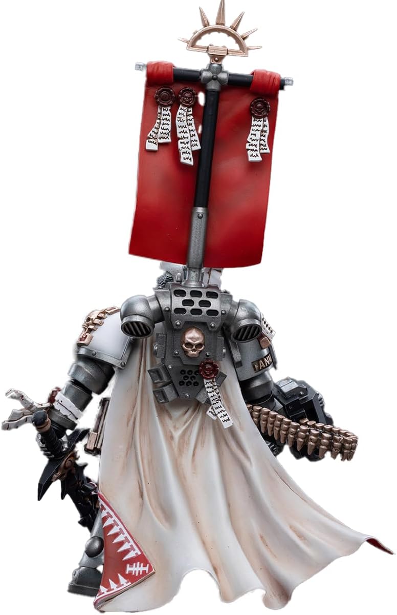 JOYTOY Warhammer 40K 1/18 Action Figure Grey Knights Castellan Crowe Collection Model Birthday Gifts