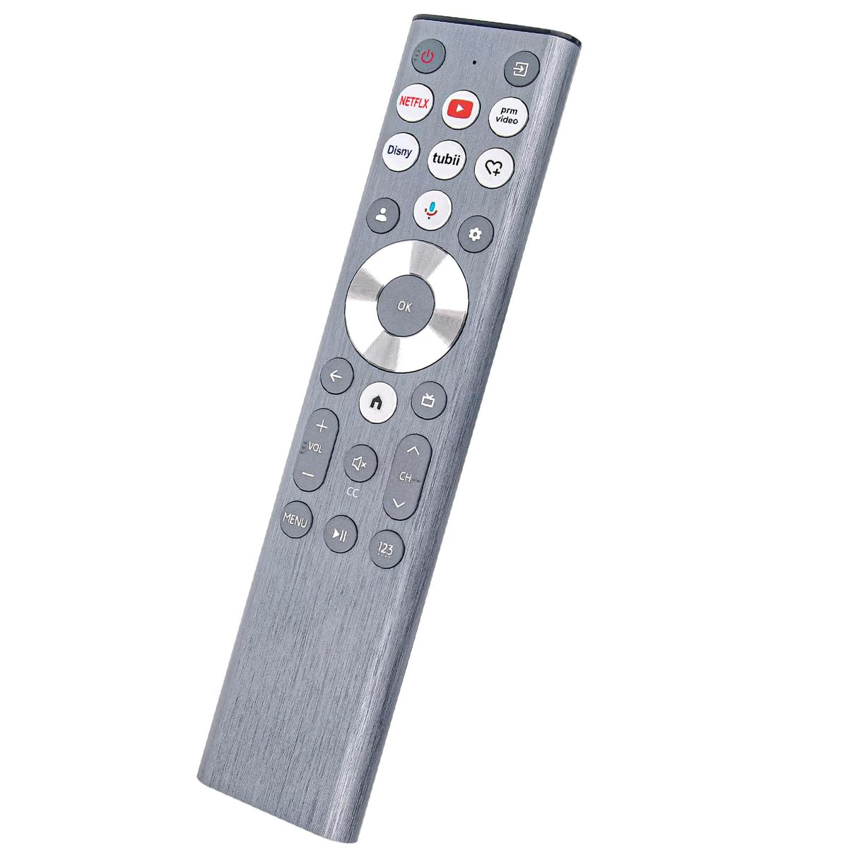 ERF6A80 - Mando a distancia por voz de repuesto para HISENSE QLED ULED Clase U7 U8 Mini-LED Smart TV 55U75QG 65U75QG 75U75QG 85U75QG 100U75QG 55U8QG 85U8QG 75U8QG 100U8K