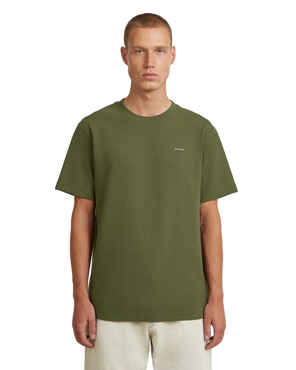 G-Star Herren True Regular Structured R T T-Shirt (1er Pack)