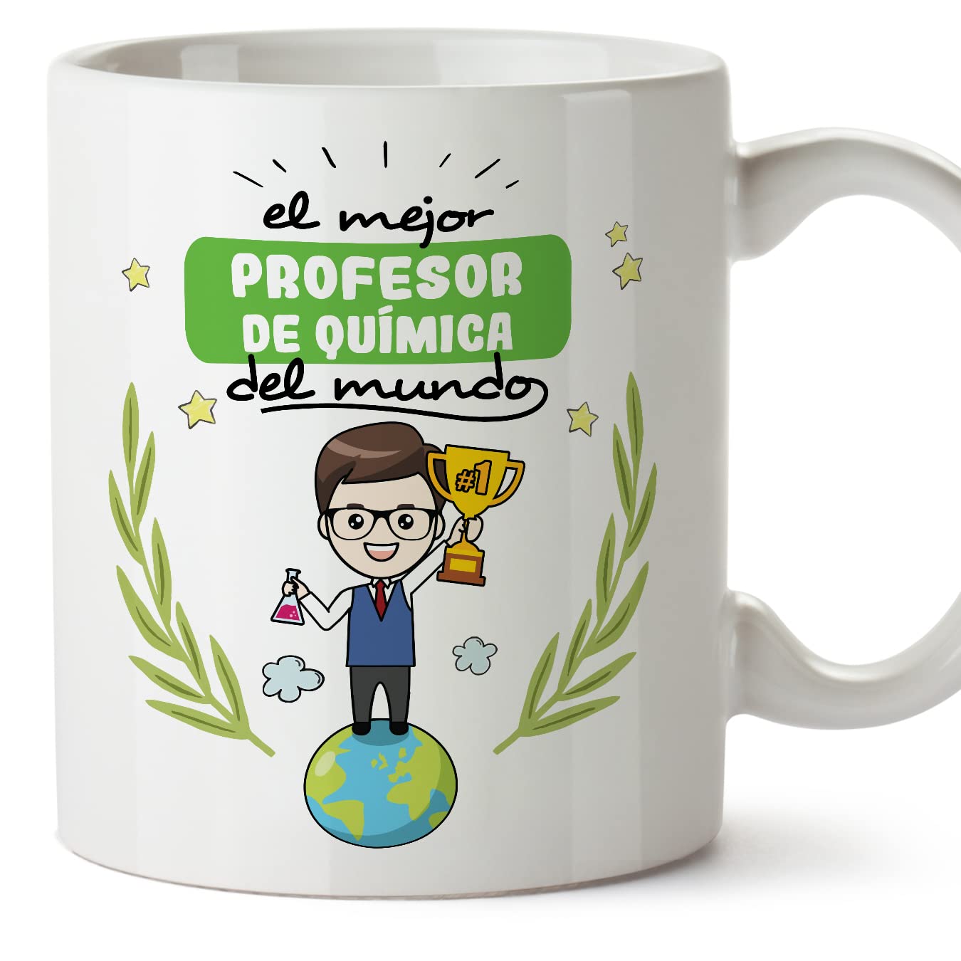 MUGFFINS Taza Fisioterapeuta Hombre (Mejor del Mundo) - Regalos Originales y Divertidos de Fisioterapia — view 99
