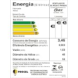 Ventilador Oster Power Fresh 2 em 1, 110V, Preto/Vermelho, 140W, OVTR481 — imagem 4