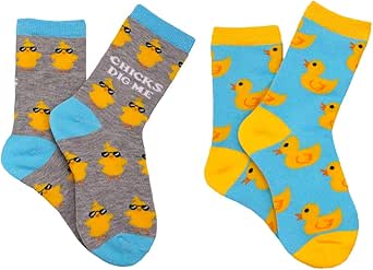Amazon.com: Everything Legwear Kids Easter 2 Pair Pack Crew Socks