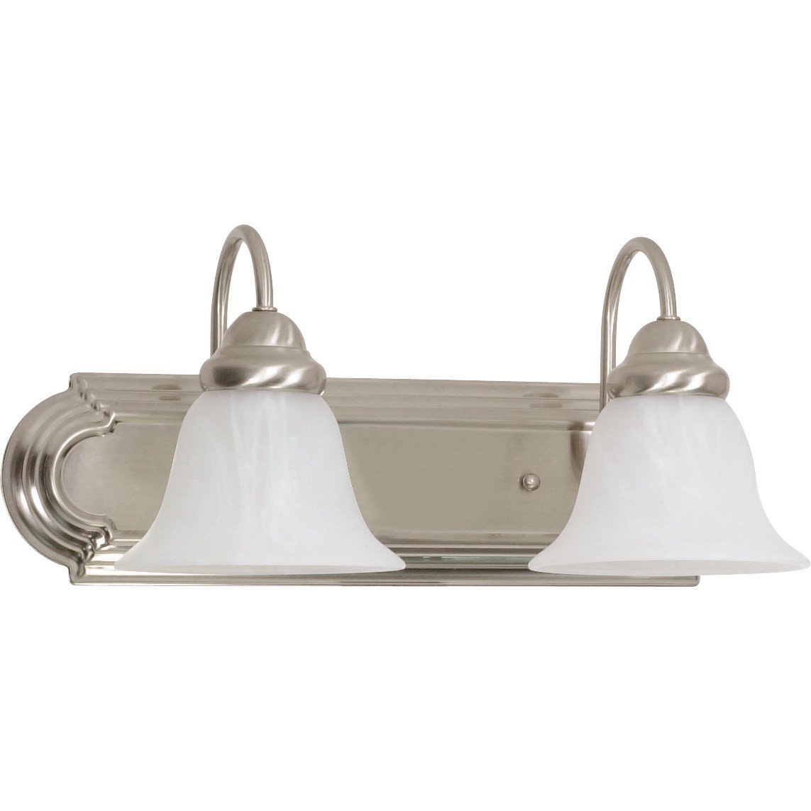 NUVO 60/316 Two Light Vanity, Chrome