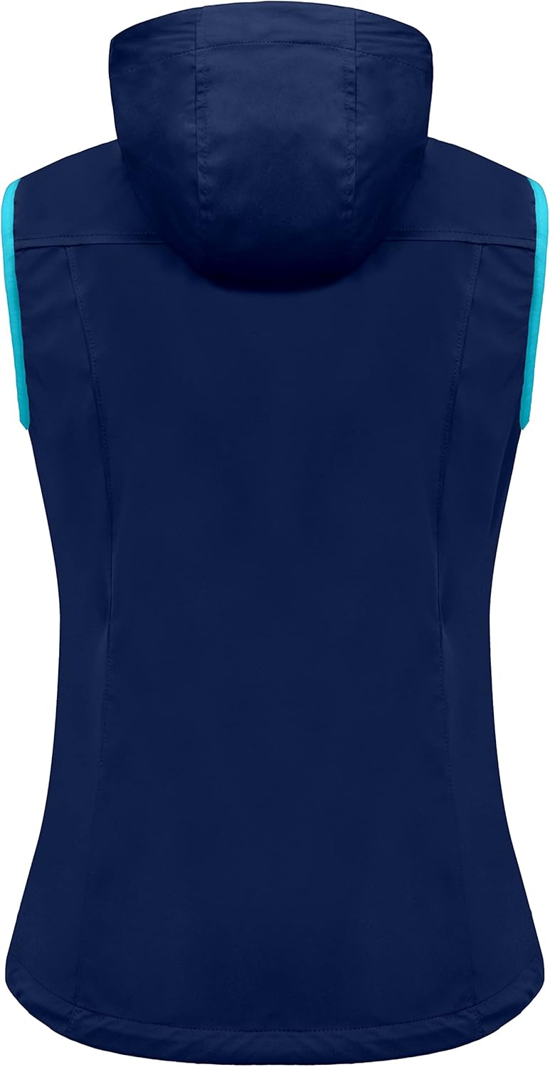 Little Donkey Andy Women's Lightweight Softshell Vest, Windproof Sleeveless Jacket for Running Hiking Travel - Image 3