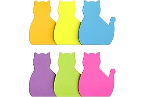 Cat Shape Sticky Notes - The Ultimate Decor for Feline-Loving Homes