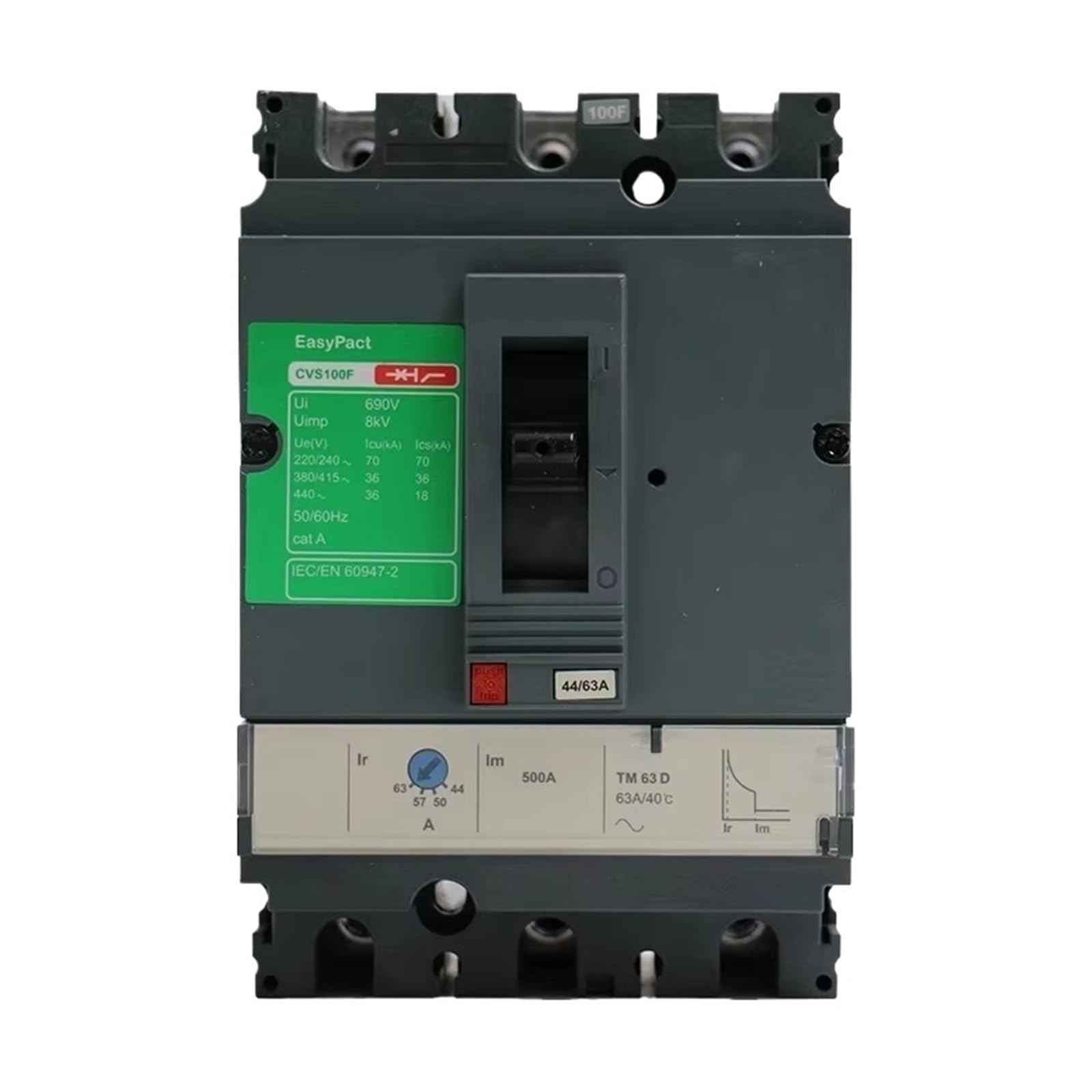 CJKXPZMH Circuit Breaker CVS100F 4P 32A LV510342 4P25A LV510341 3P 40 LV510333(125A,4p)
