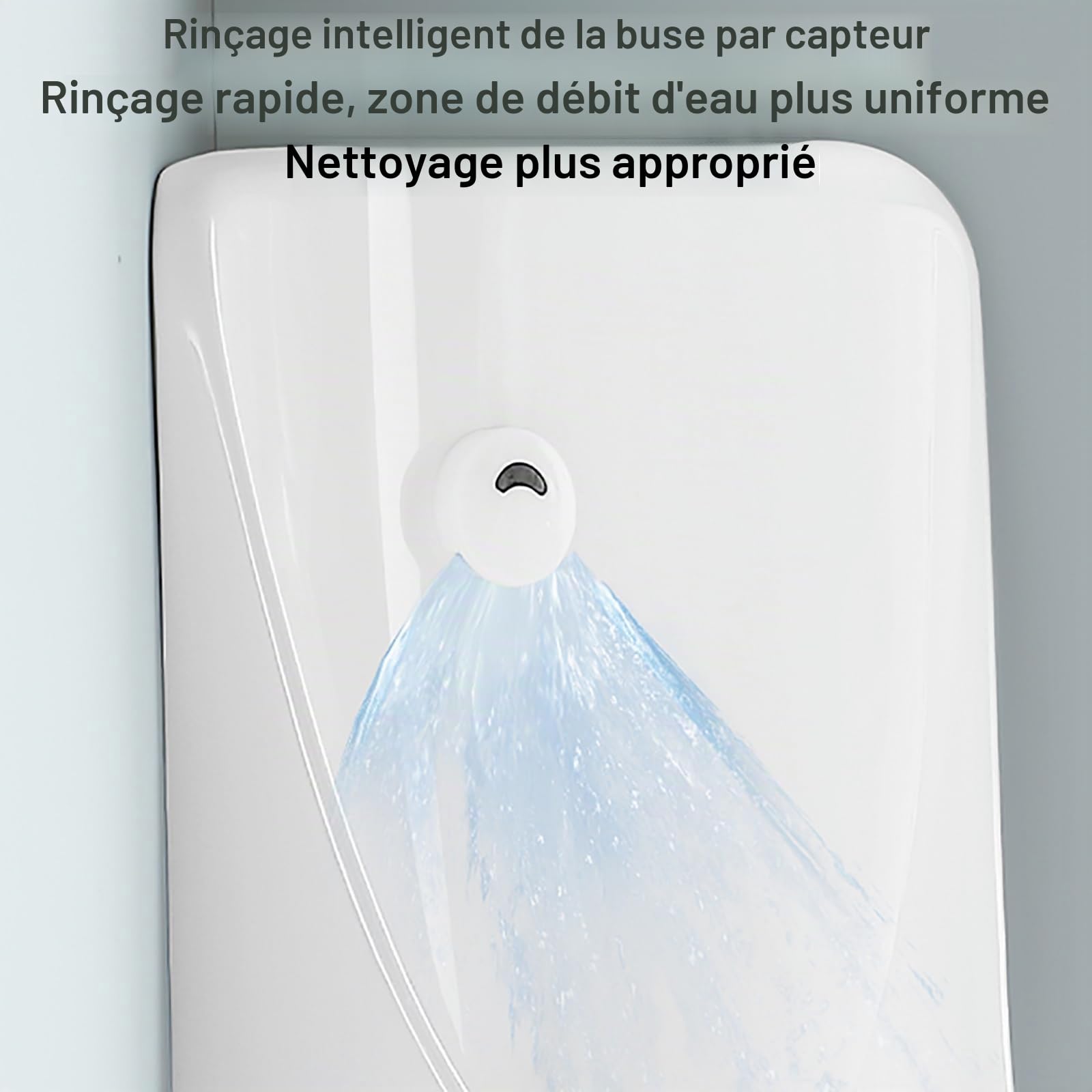Urinoirs d'angle anti-déversement pour homme, rinçage automatique par induction, urinoirs en céramique anti-déversement, urinoirs pour hommes, urinoirs de nuit, urinoirs d'extérieur pour