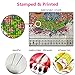 Foxhool Beginners Cross Stitch Kits Stamped Full Range of Embroidery Kits for Adults DIY Cross Stitches kit Embroidery Patterns for Needlepoint kit-