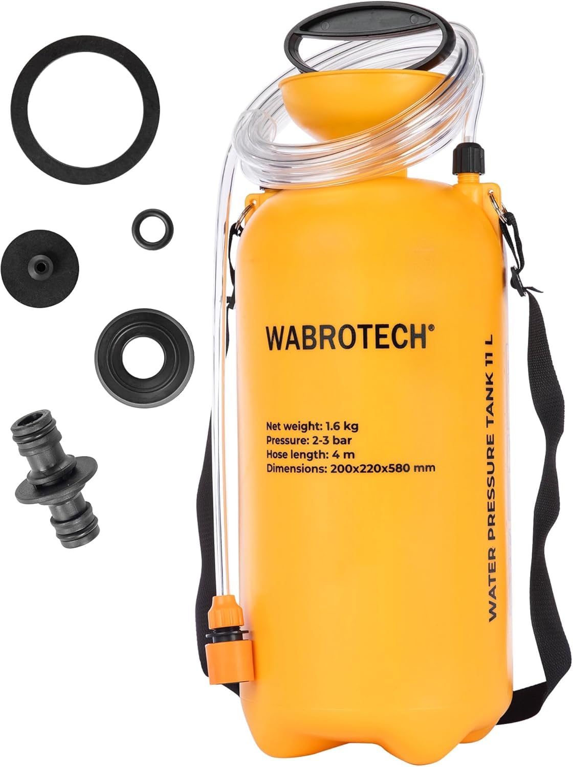 Dispositivo di Approvvigionamento Idrico 11L per Carotatrice - Serbatoio a Pressione Dell'acqua da Utilizzare con Tutte le Perforazioni - Serbatoio Acqua con Pompa 3 Bar per Carotatrice