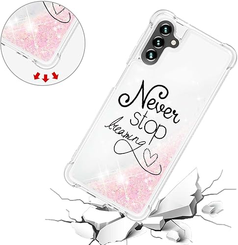 Miniatura 4 de YBDT Chasing Dreams - Funda para teléfono Samsung Galaxy A13 5G, efecto arenas movedizas, con cuatro esquinas, protección contra caídas