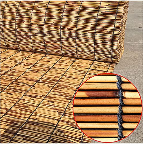 Dlmsdg Bamboo Blinds Reed Blinds, Roller Blinds,Filter Blinds, Lifting Devices, Decorative Curtains For Outdoor/Terrace/Door/Window, Customizable (Size: 55X120Cm/22X48In) #TOP3