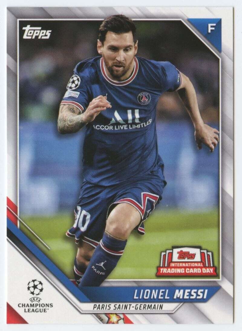 Amazon.com: 2022 Topps International Trading Card Day UEFA