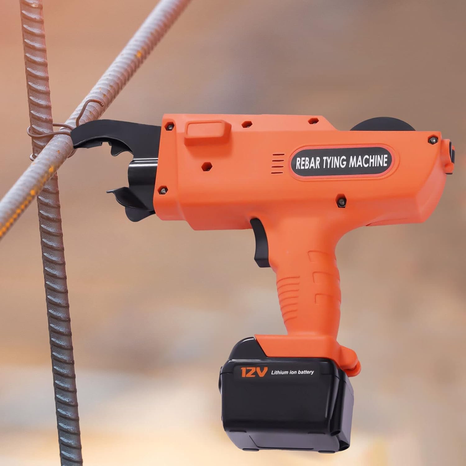 Rebar Tie Gun, 3060mm Automatic Handheld Rebar Tier Tying Machine