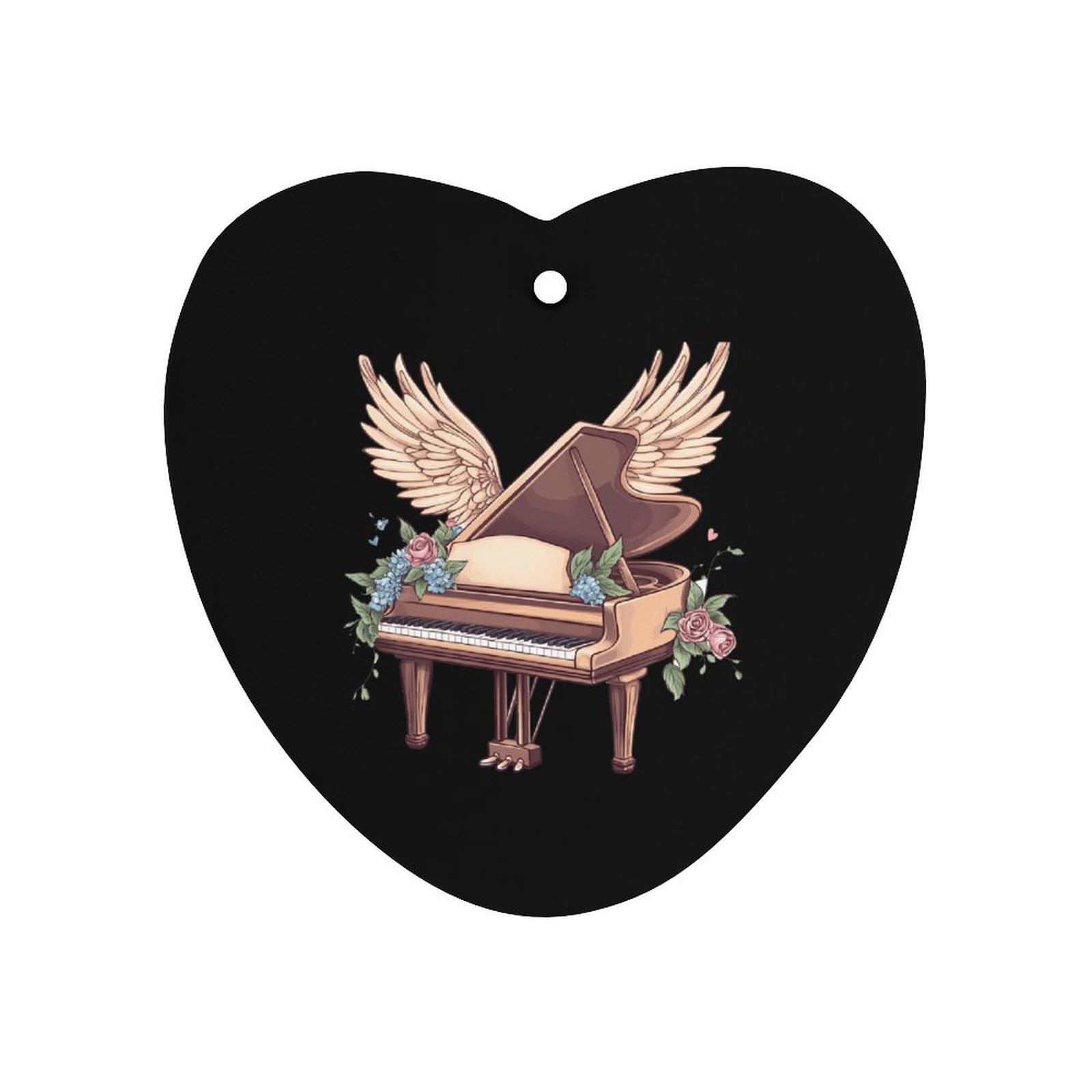 Piano Adventures Car Air Freshener Hanging Aromatherapy Tablets for Car Accessories Love form