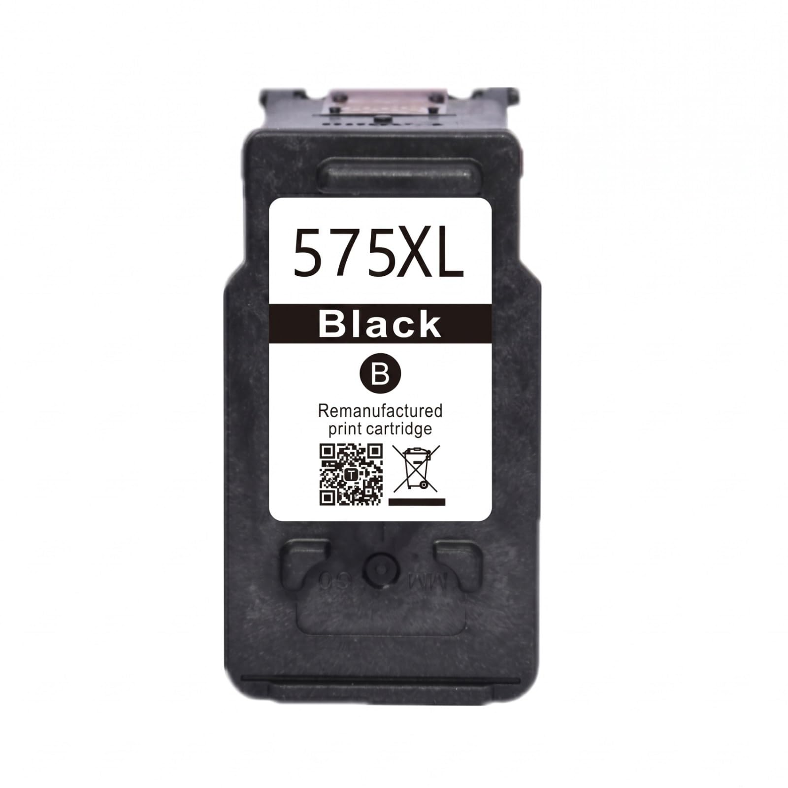 BOGJFC PG575/CL576 Compatible Ink Cartridges For Compatible With Canon PIXMA TS3550i TS3551i TR4750i TR4751i Printer, Black Tri-Colour Dye Ink, 18ml, Chip, 600/450 Pages(1PCS 575XL(Black))
