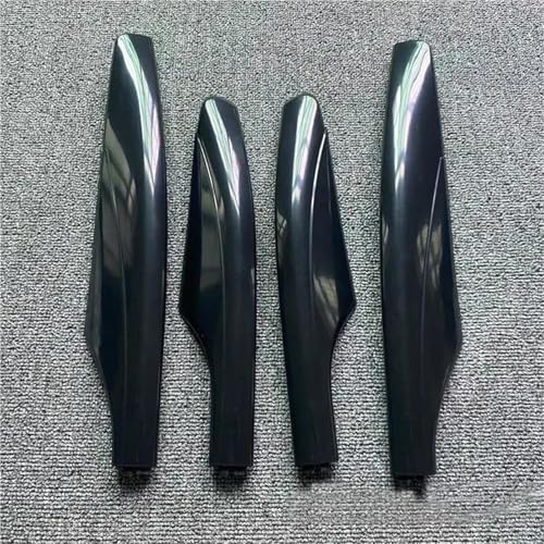 Barres de toit et coques de protection d'angle noires pour Nissan Patrol Y62 2010-2018