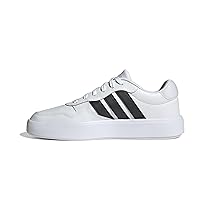 Adidas Uomo LITECOURT Shoes, Ftwr White, Core Black, Grey Two, 46 EU