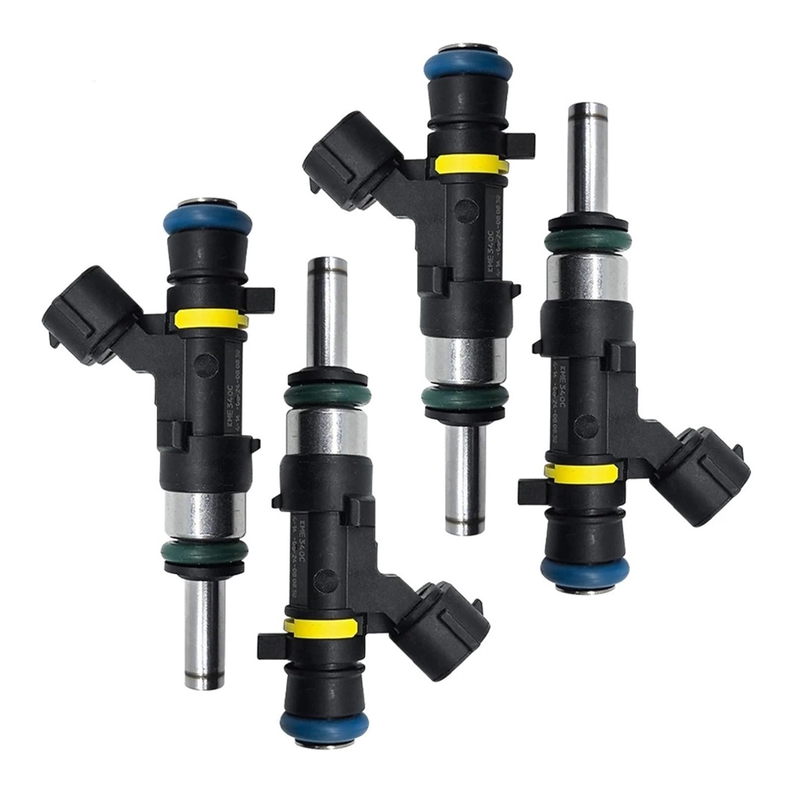 Nwirmtm One Color Injector Fuel Fits For Mitsubishi Lancer For Outlander For Sport 2015-2017 2.0L 2.4L L4 1465A412 Eat328 4Pieces 1465A412 Eat328 Fuel Injectors