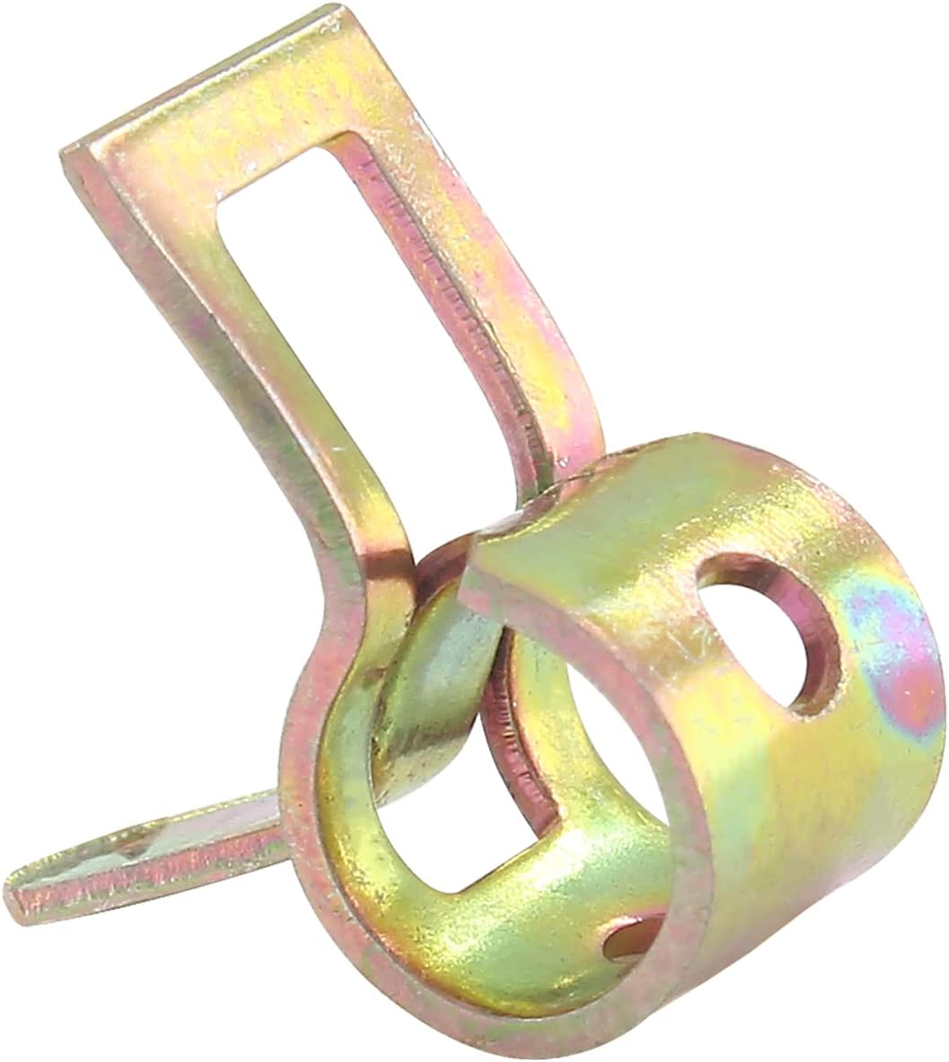 Rierdge 60 Pcs 5mm ID Spring Band Type Clamps, 3/16" Fuel