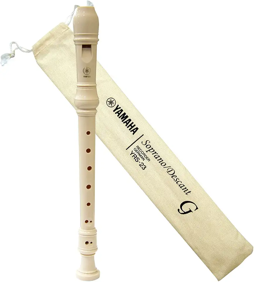 Flauta doce Yamaha Soprano YRS-23 dedilhado estilo Alemão