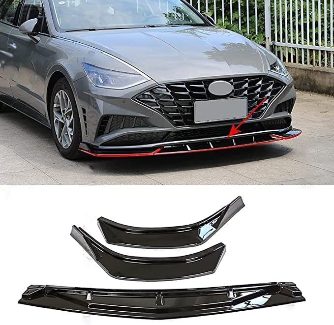Becquet de lèvre de pare-chocs avant pour Hyundai Sonata 2019 2020