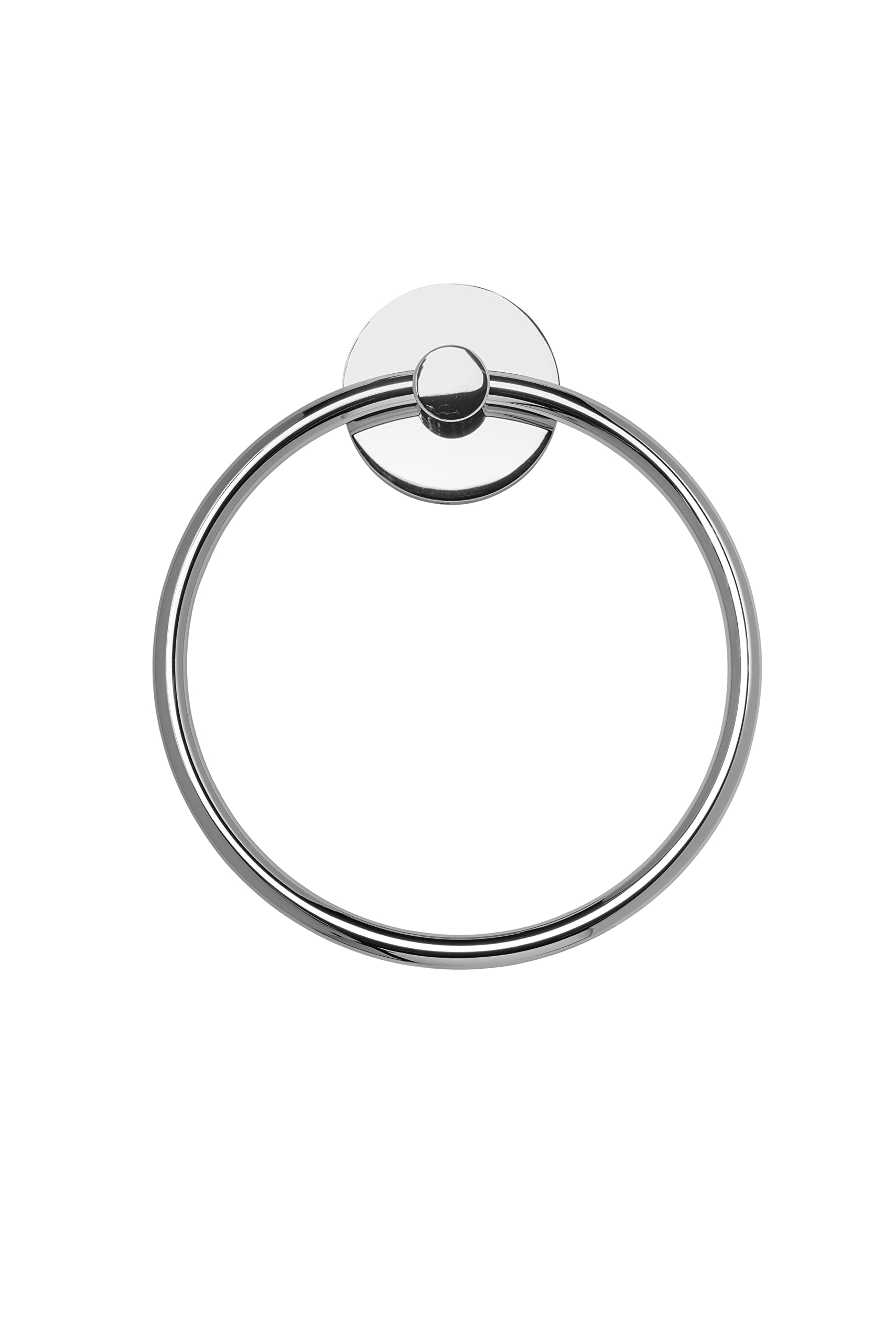 Croydex Flexi-Fix Britannia Durable Brass and Stainless Steel Construction Towel Ring
