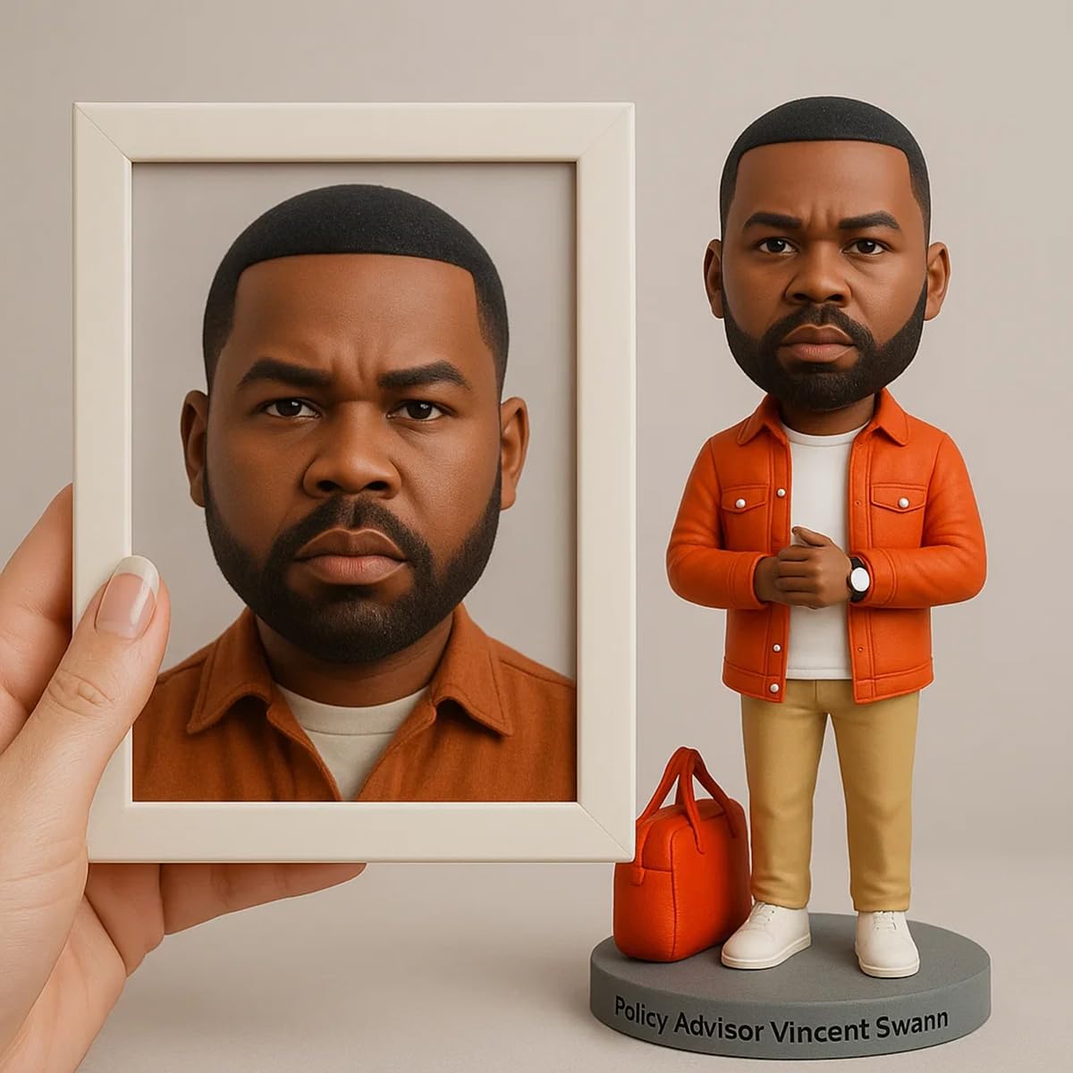 Personaggi Bobbleheads personalizzati – completamente personalizzare la festa del papà, festa della mamma, Natale, San Valentino, compleanni, matrimoni e anniversari, statua unica regalo per compagni