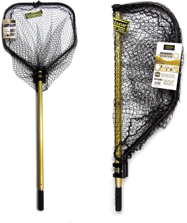 TS108S Tournament Series Precision Landing Net, Gold/Black