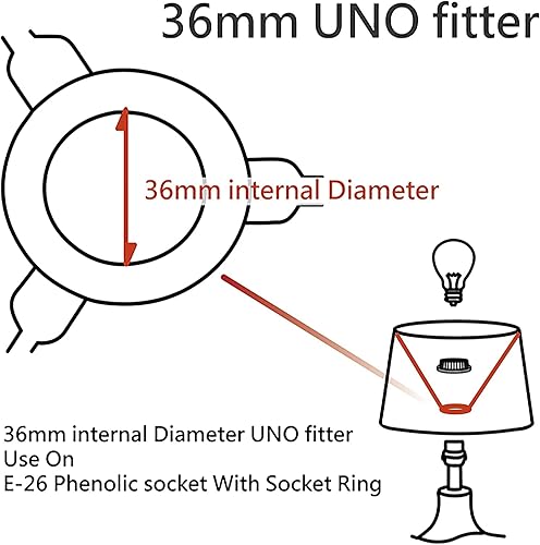 Miniatura 10 de Aspen Creative 58728A, Empire Uno - Persiana de lámpara, azul, 4 pulgadas superior x 9 pulgadas inferior x 6.5 pulgadas de altura inclinada,