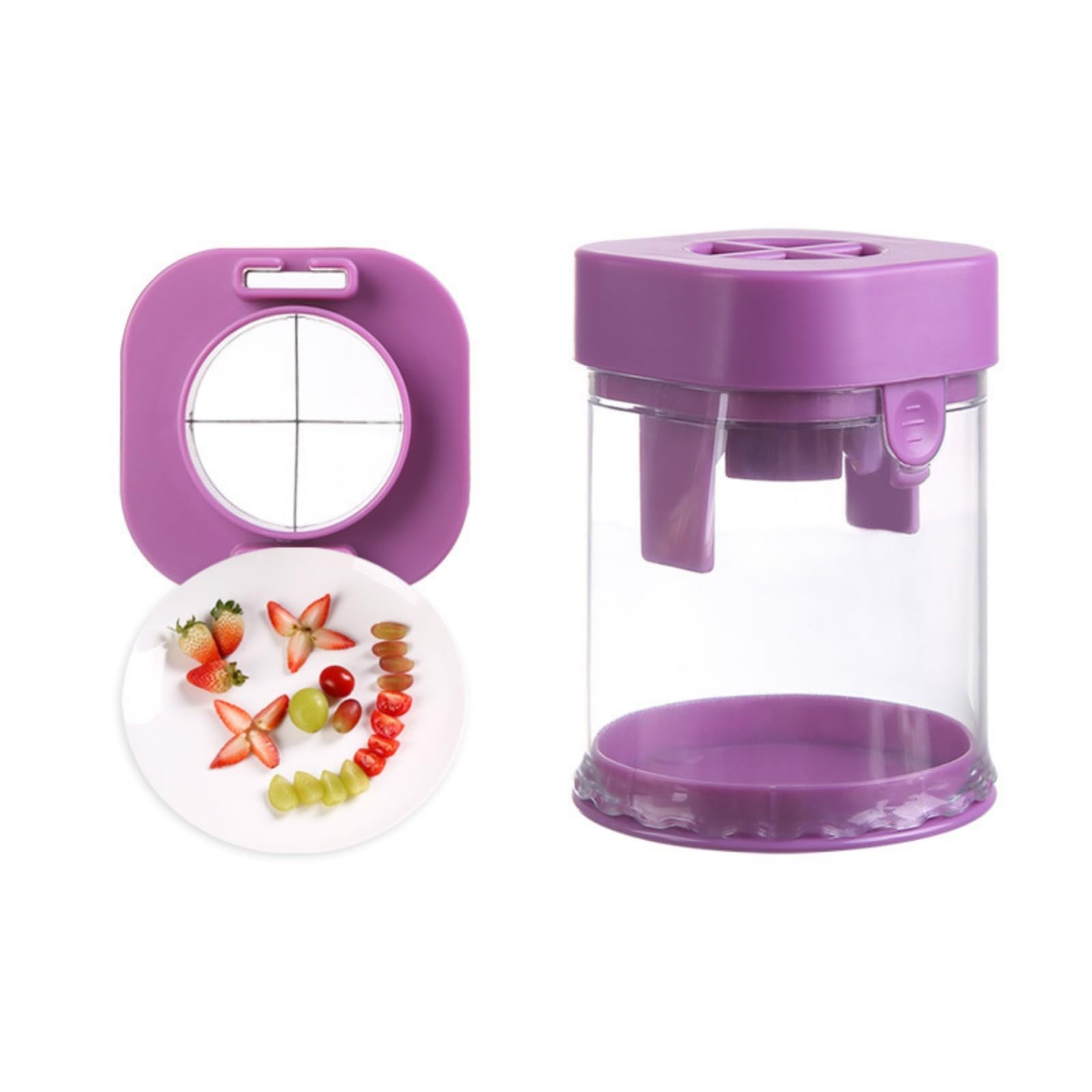 Limtula Food Grade Fruit Cutter Set Intended for Effortless Peeling and Slicing in Seconds Compact Fruit Cutter