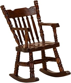 GANAZONO Casa De Bonecas Cadeira De Casa De Bonecas Mini Casa Casa Em Miniatura Cadeira De Em Miniatura Móveis Modelo Minúsculo 1/12 Cadeira De Mini Casa De Boneca