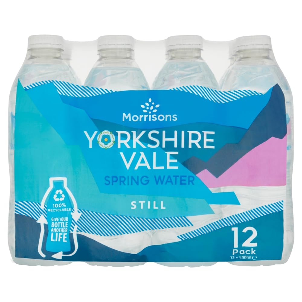 Still Yorkshire Vale Spring Water 12 x 500ml