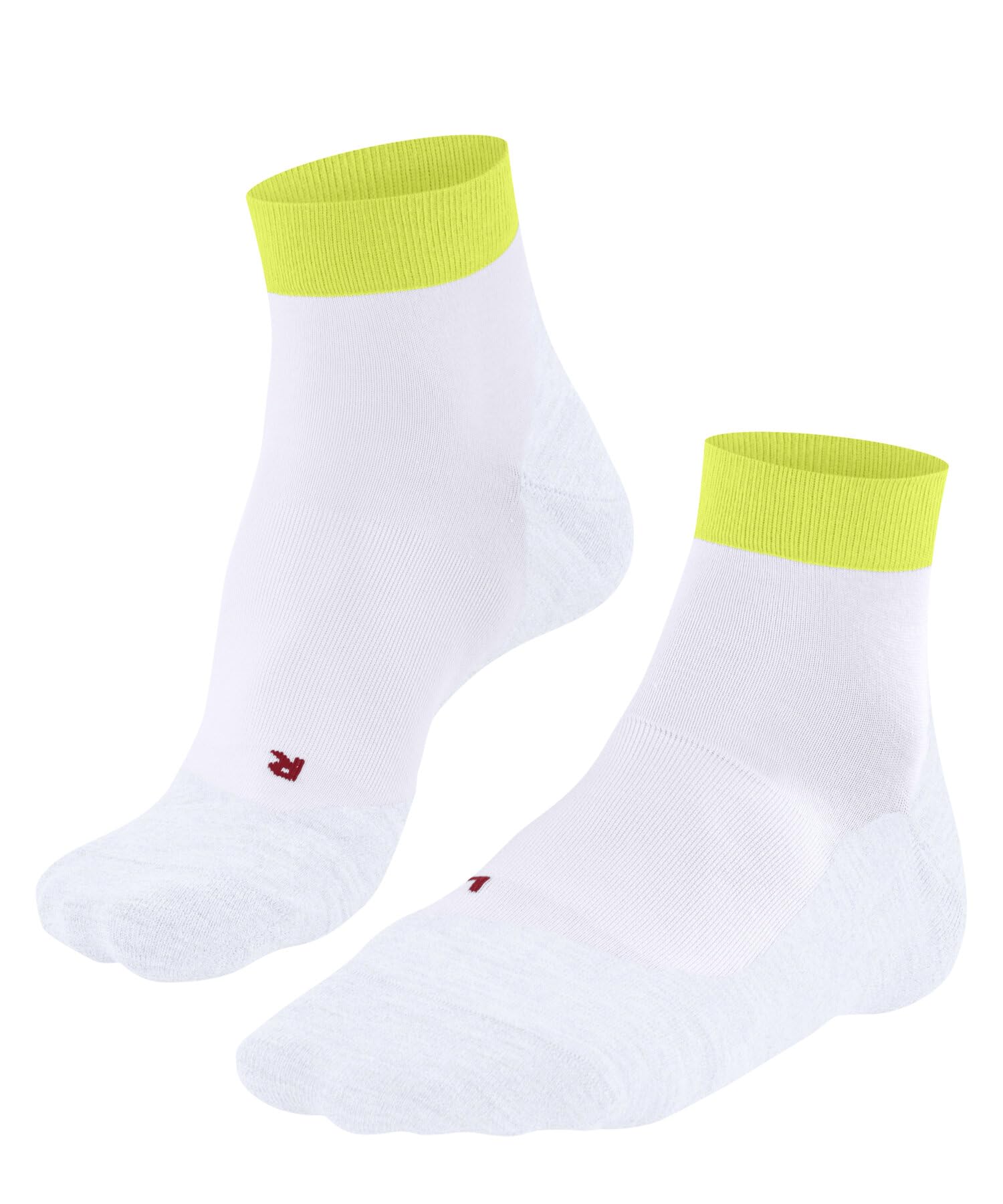 FALKE Men's RU4 Endurance Short M Sso Cotton Anti-Blister 1 Pair Running Socks, White 2003, 5.5-7.5