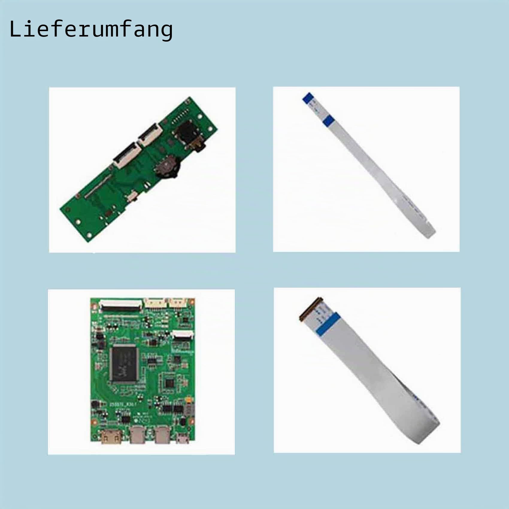 VSDISPLAY USB USB C Controller Board 40 Pin für 15,6 Zoll 1920x1080