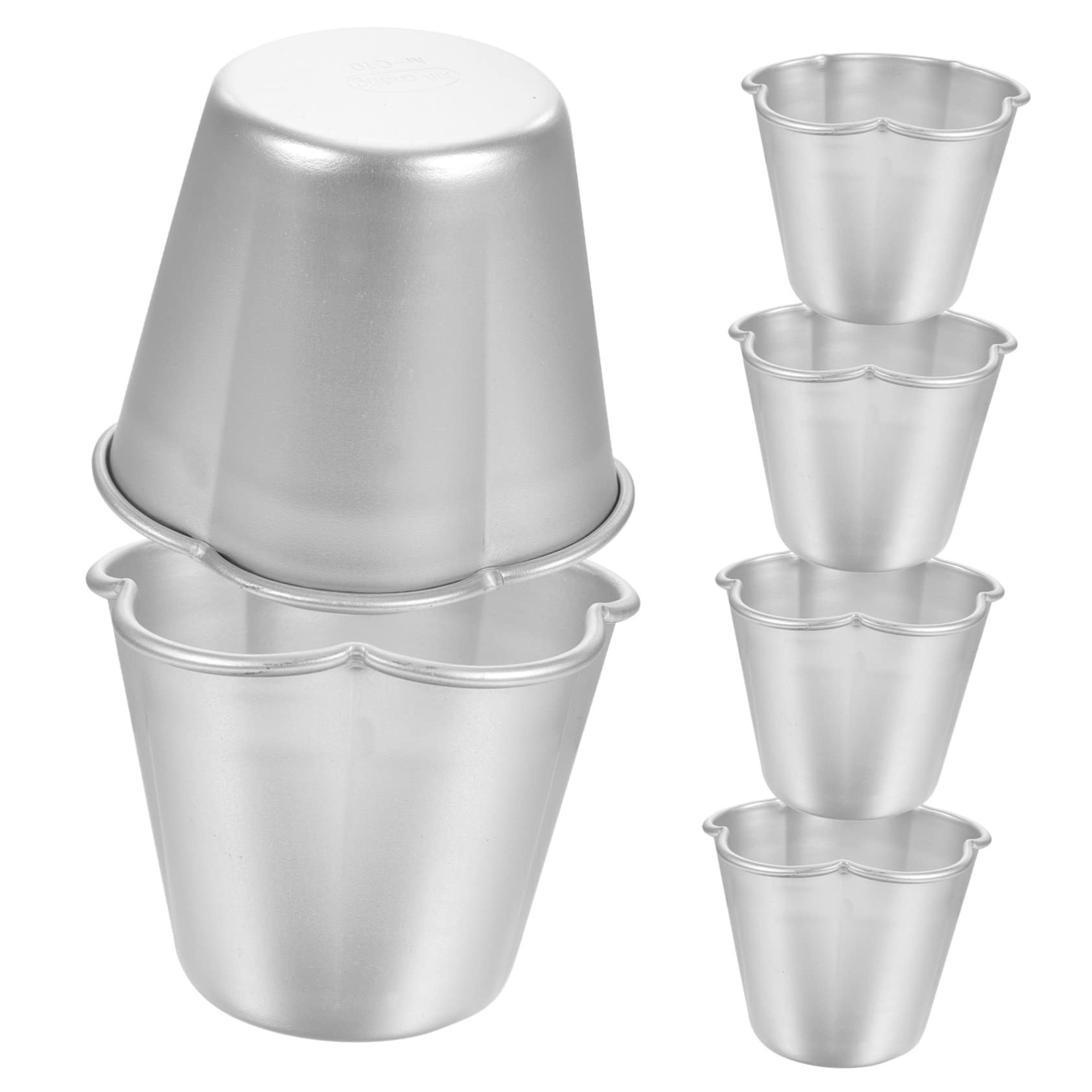Abaodam 18piezas Moldes Para Pudding Anti-adherentes Para Hornear Tartas y Magdalenas Para Cocina y Repostería