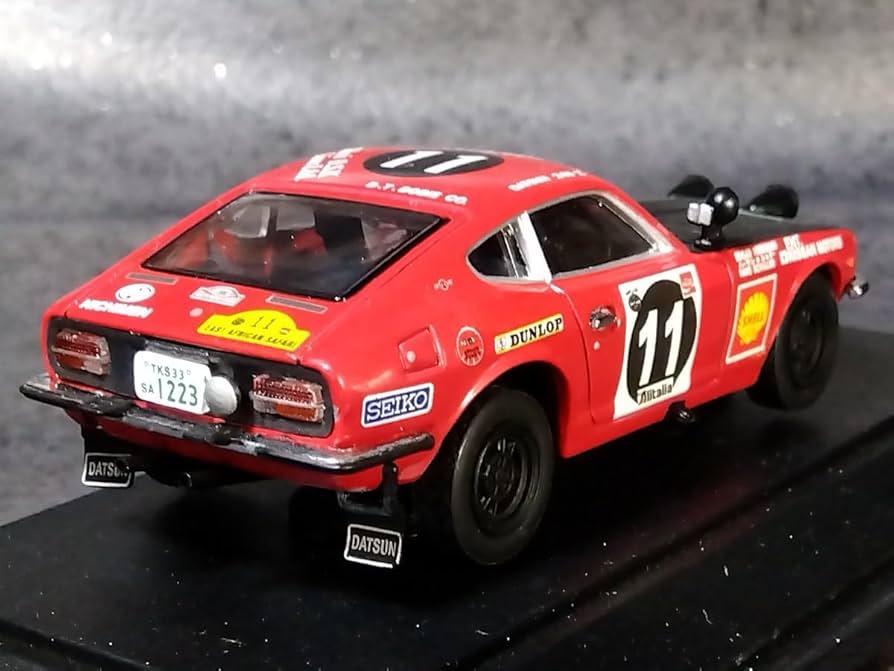 エブロ製 1/43 日産　フェアレディ240Z　モンテカルロラリー エブロ製 1/43 日産 フェアレディ240Z モンテカルロラリー