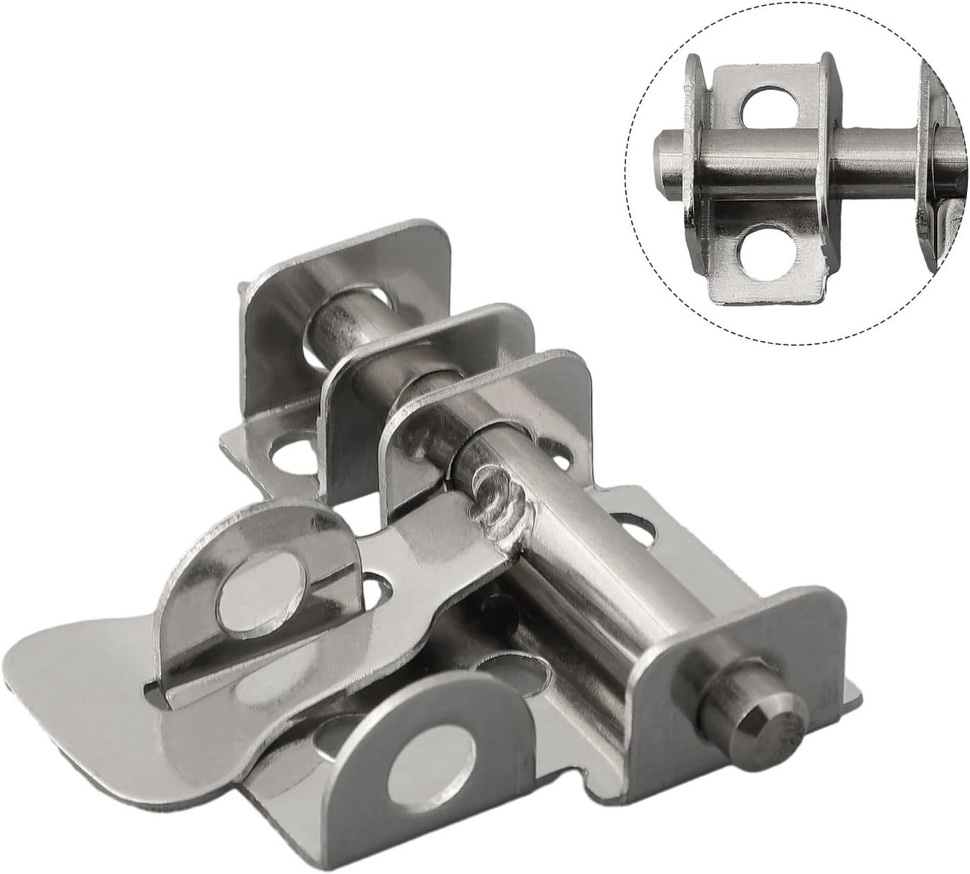 Latch Sliding Latch Silver Sliding Stainless Steel Wooden Door Latch Wood Furniture 1pc Silver Stainless Steel
