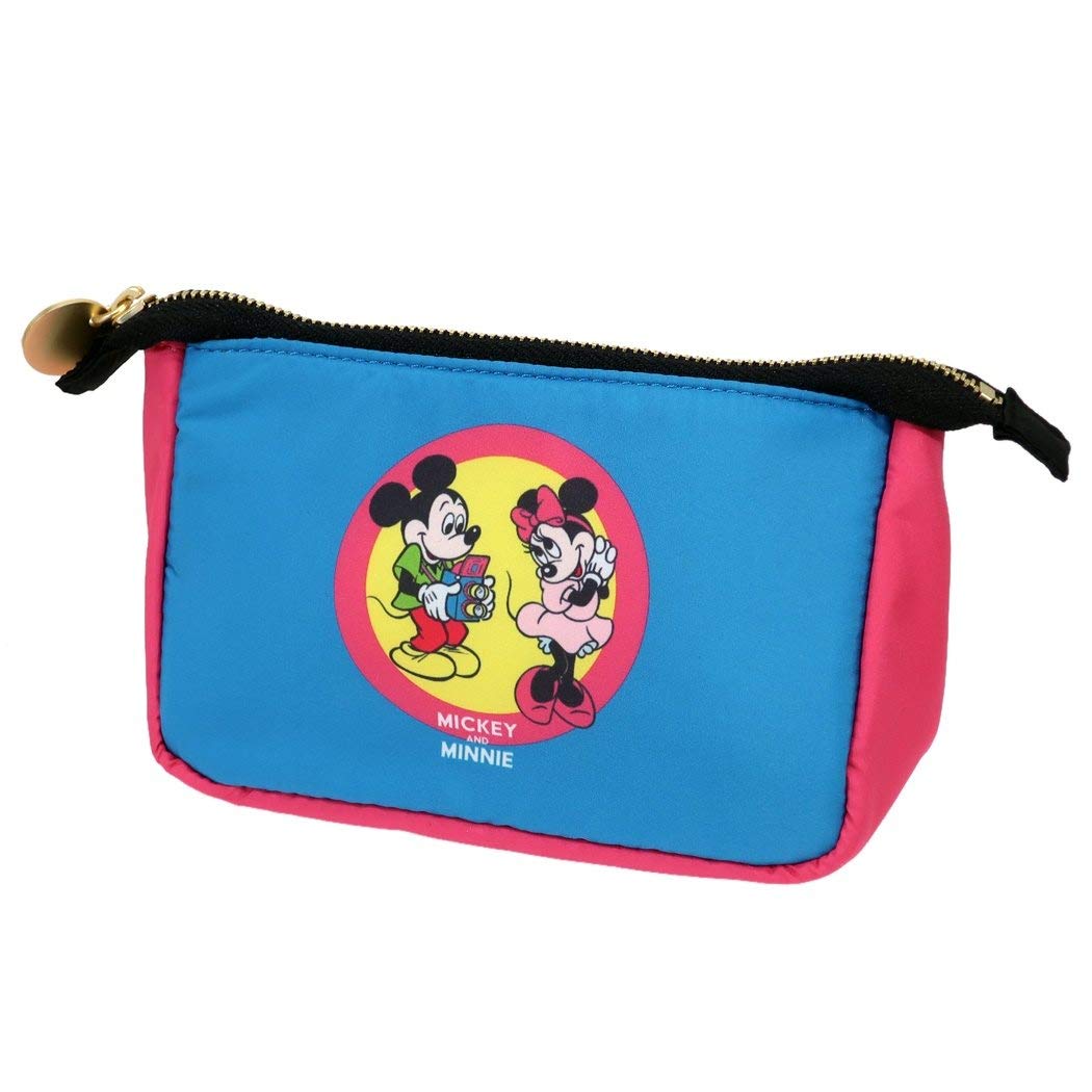 Mickey & Minnie Cosmetic Pouch Mini Pouch Dd SHO-BI Gift Goods Character Goods Store