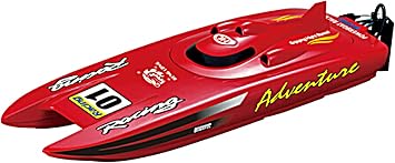 POCO DIVO Adventure Catamaran Large RC Racing Boat 20mph High Speed Powerboat 2.4Ghz RTR Fast Yacht 21 & quot؛ سفينة طاقة كبيرة ، أحمر