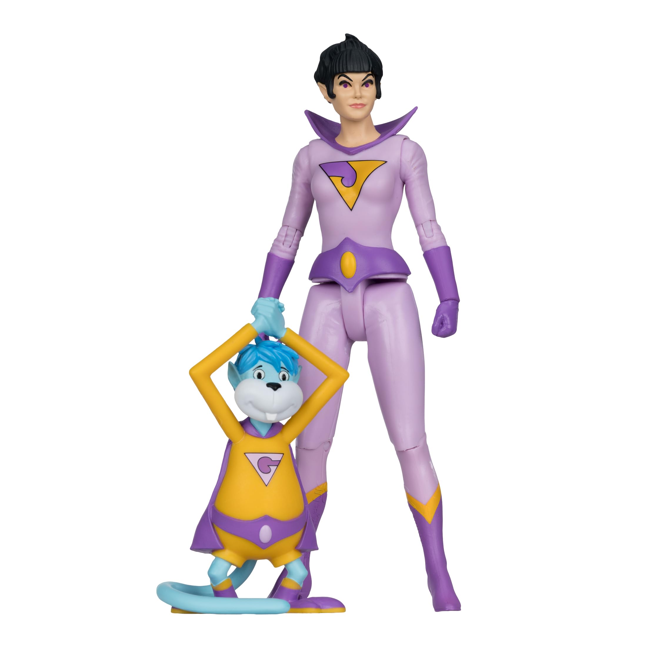 Amazon.com: McFarlane Toys- DC Retro Jayna and Gleek (Super